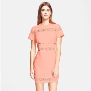 Elizabeth & James Ari Laser Cut Sheath Dress